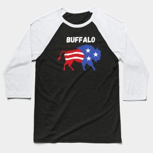 Buffalo vintage design Baseball T-Shirt